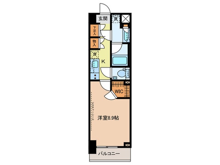 ヴェール・クレール大崎の物件間取画像