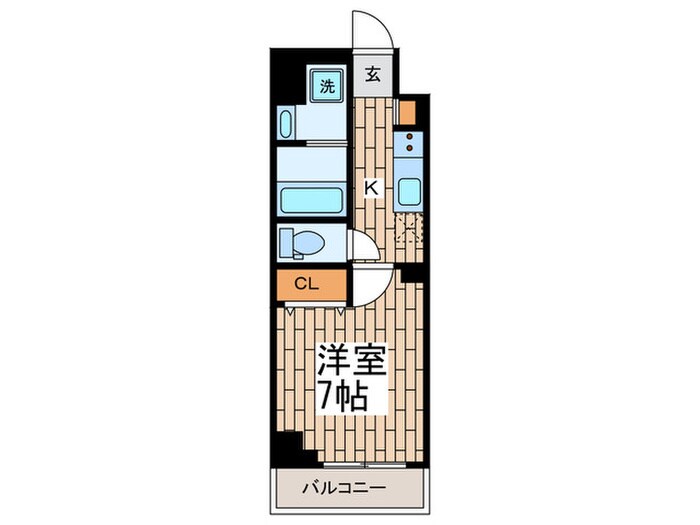 プルメリアレジデンス大森の物件間取画像