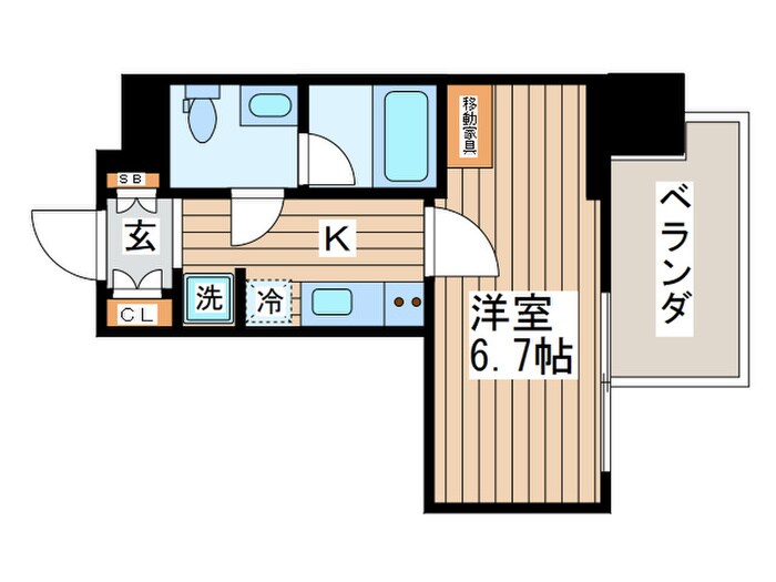 TOKIO久米川タワーの物件間取画像