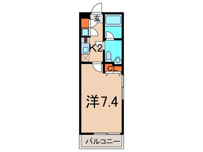 ティアラ荏田の物件間取画像