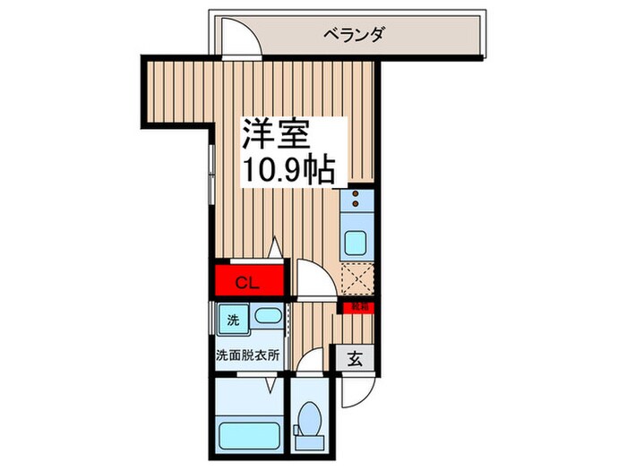 ディアマンテ・ボヌールの物件間取画像