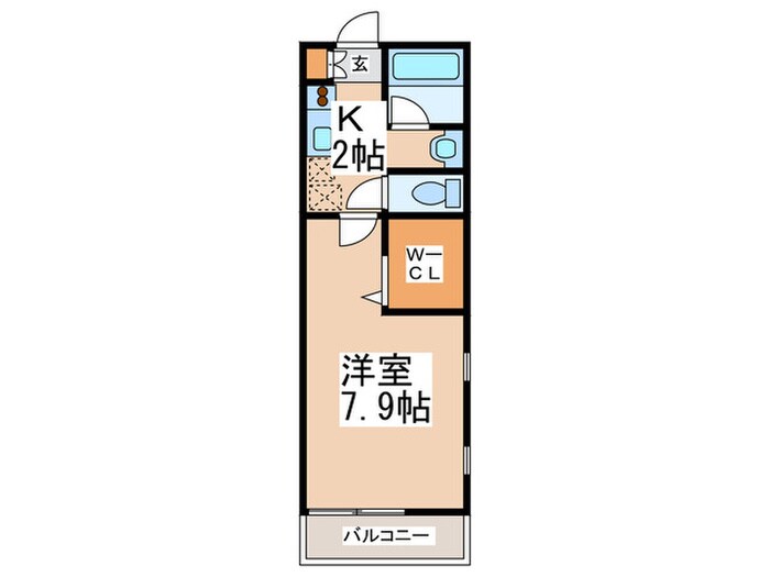 エルコートの物件間取画像