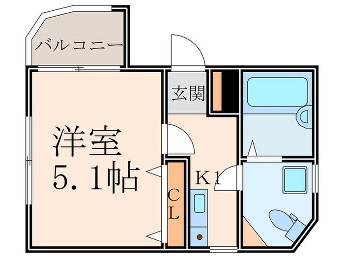 ブレアコ－ト恵比寿の物件間取画像