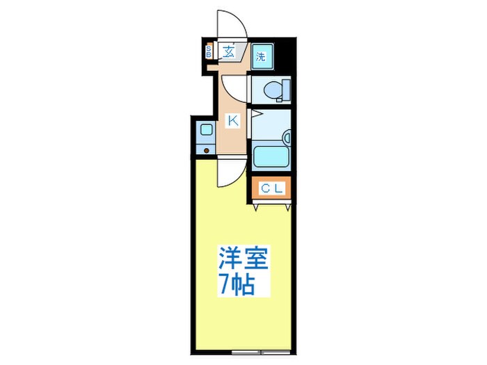 Dear Court 高円寺Aの物件間取画像