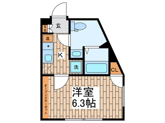 アイリス東品川の物件間取画像