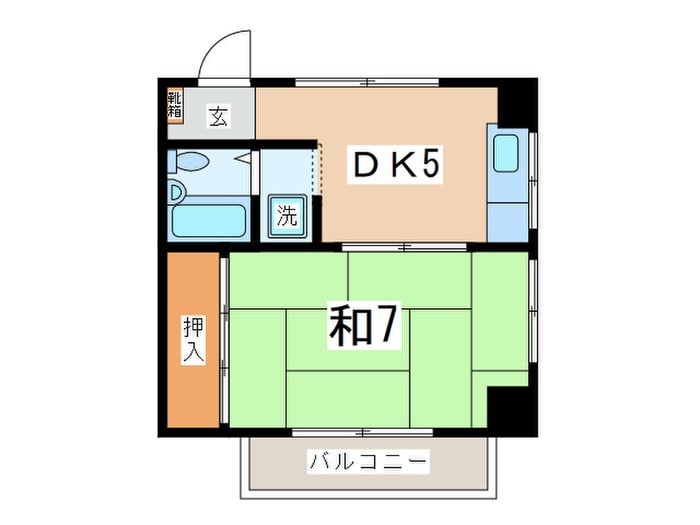 アドバンス岸根公園の物件間取画像