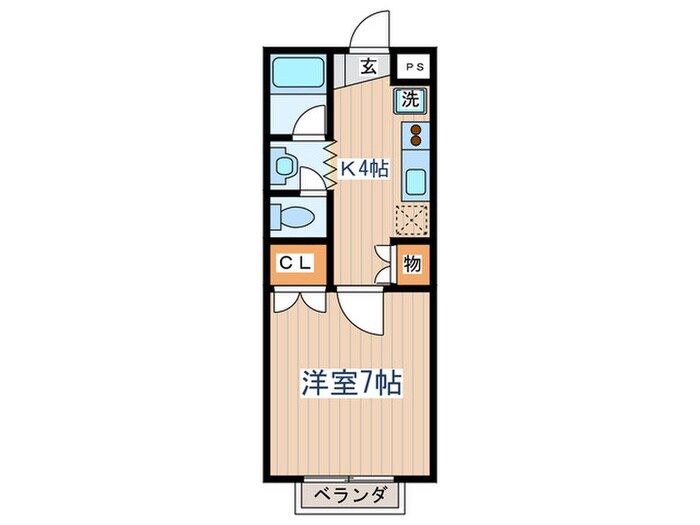 グランドールアベニュの物件間取画像