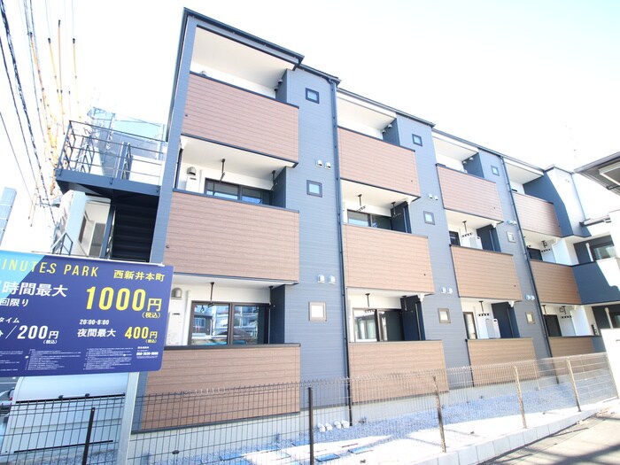 MELDIA西新井本町の物件外観写真