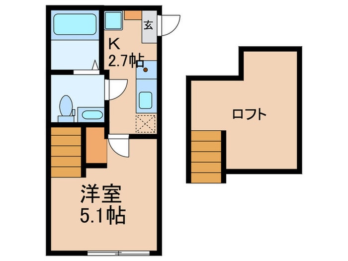 GRANDIRⅠの物件間取画像