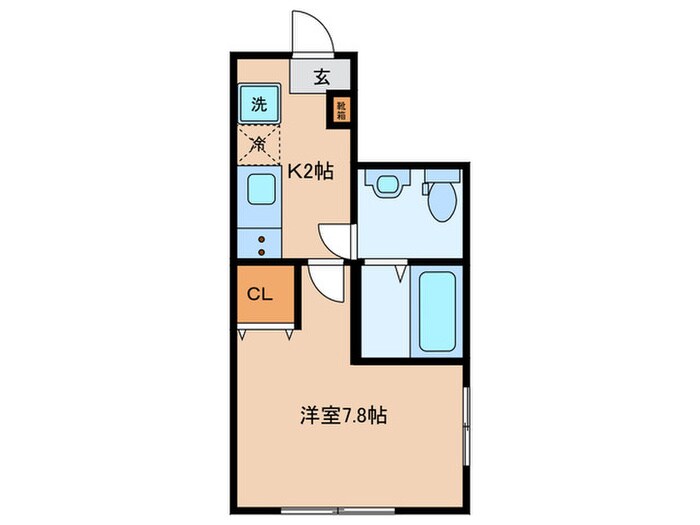 ベイルーム浅田の物件間取画像