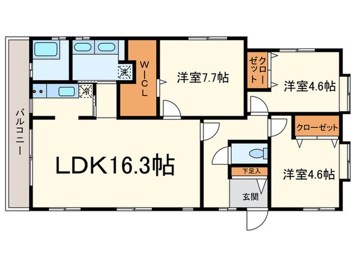 ピア・田園調布の物件間取画像