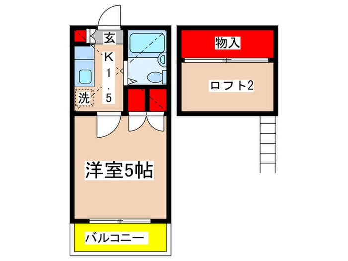 EXSIA日吉の物件間取画像