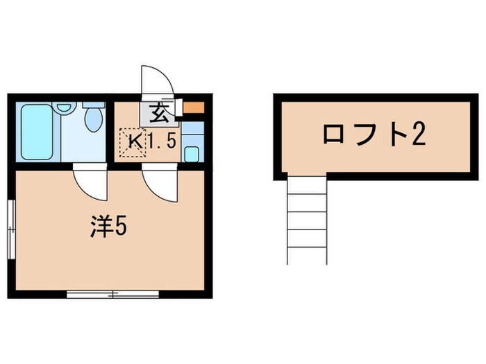 EXSIA日吉の物件間取画像