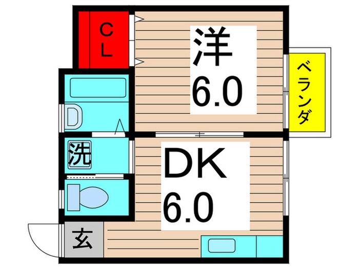 ロゼットハウスの物件間取画像