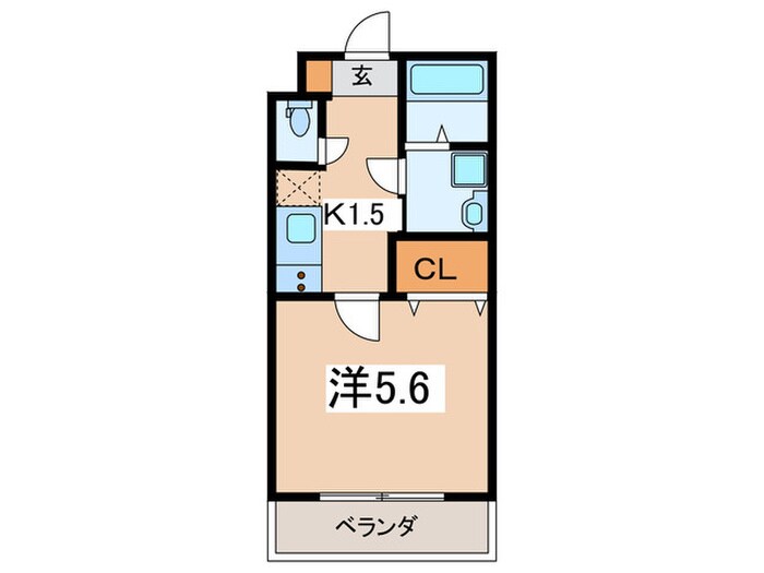 MELDIA小田急相模原の物件間取画像