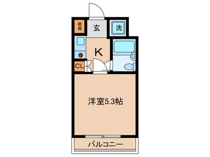 メゾンコモド小石川の物件間取画像