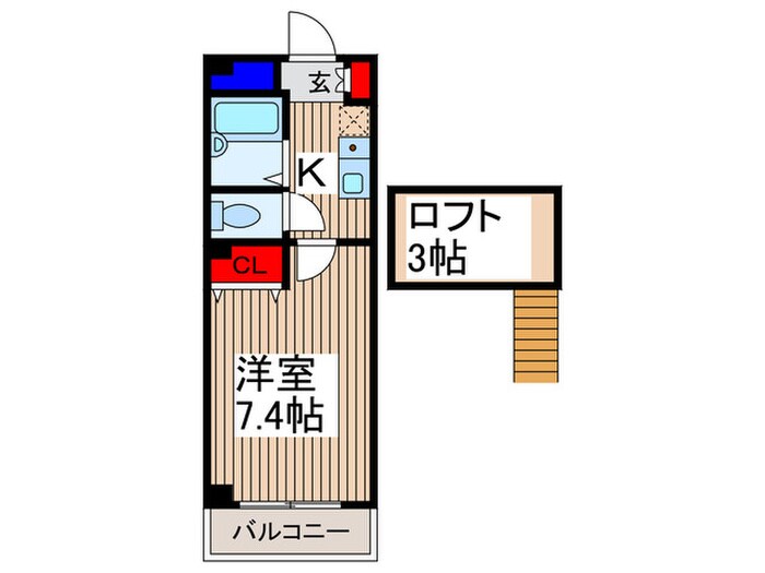 グランステージ坂戸の物件間取画像