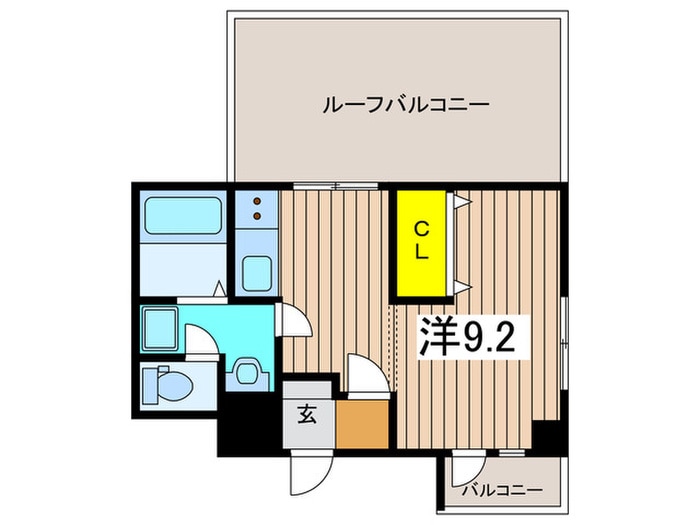 ﾗｲｵﾝｽﾞﾏﾝｼｮﾝ井土ヶ谷第2(402)の物件間取画像