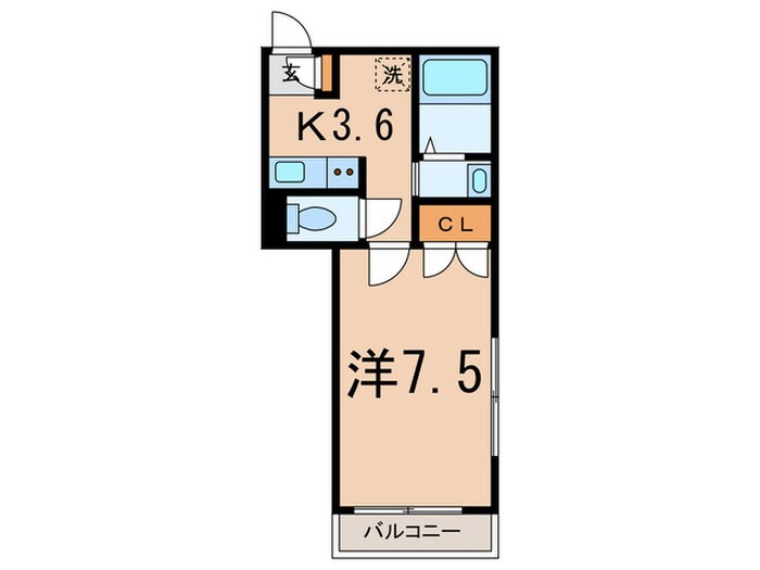 Ｅｃｏ石川台の物件間取画像