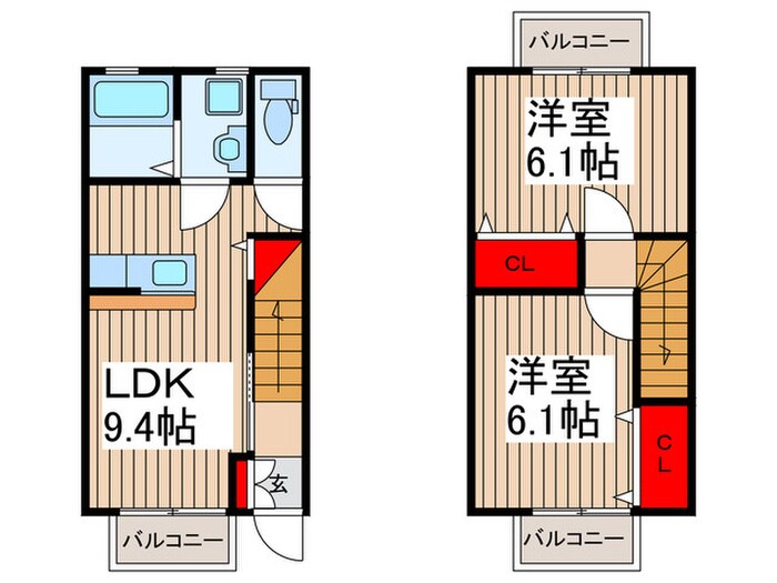 アムールgermerの物件間取画像