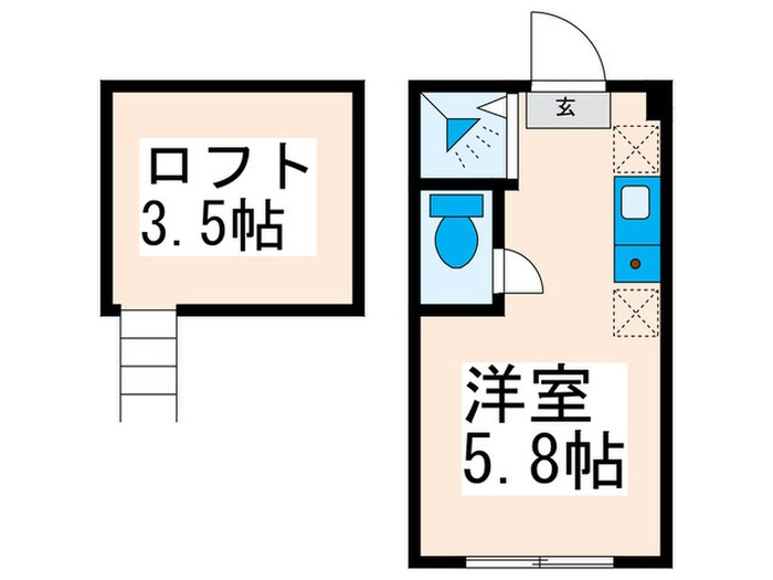 Ｇｌａｎｚ町屋Ⅰの物件間取画像