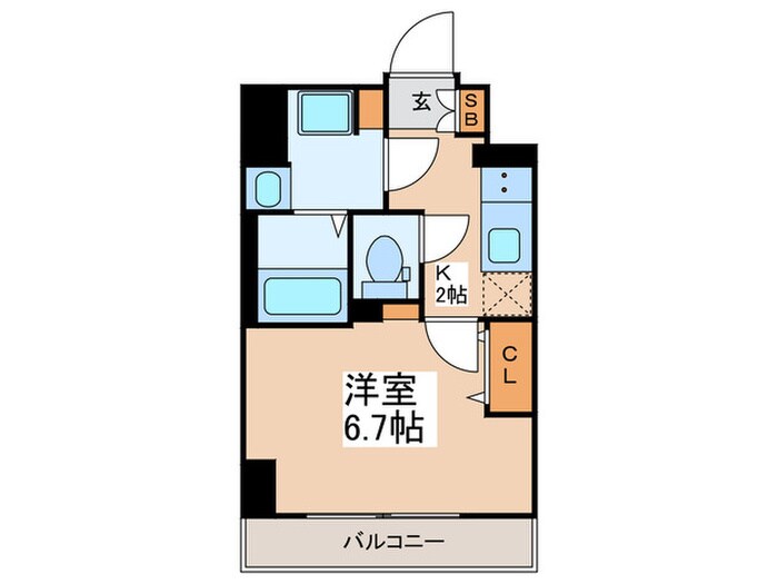 CREVISTA元浅草の物件間取画像