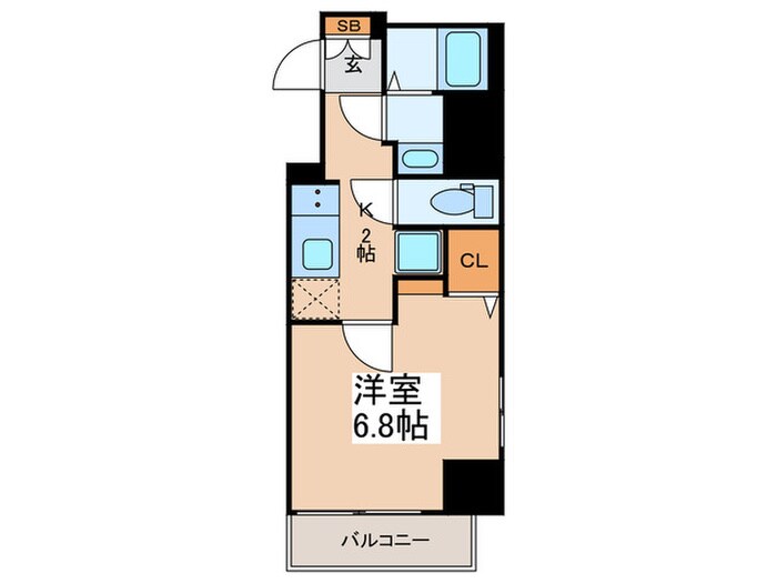 CREVISTA元浅草の物件間取画像