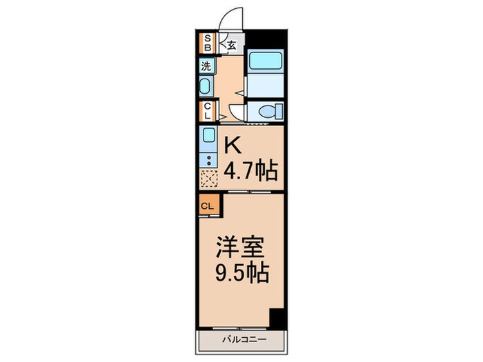 グレイスコート三園の物件間取画像