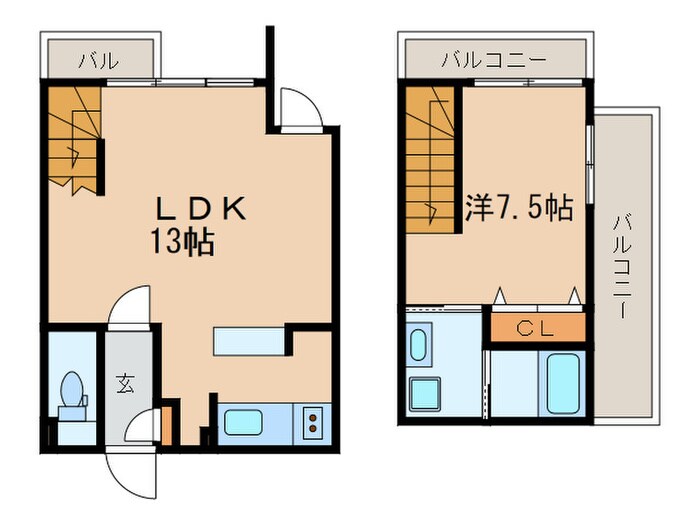 ALERO Jiyugaoka　Southの物件間取画像