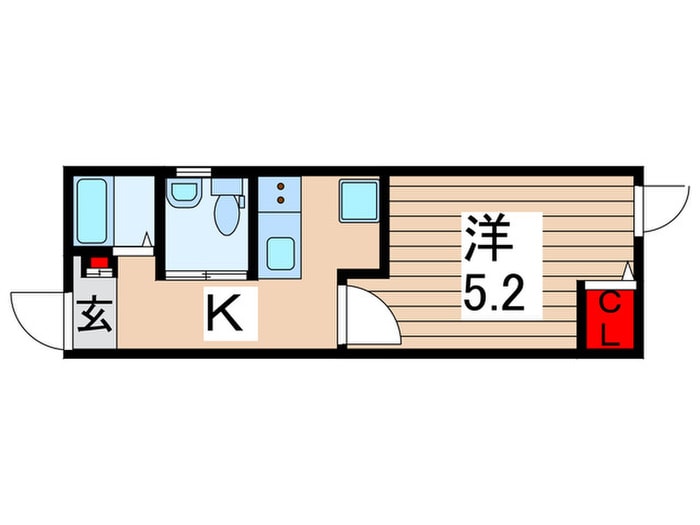 The Dorchester　αの物件間取画像