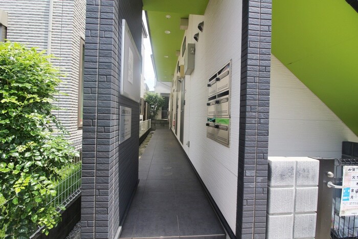 グリーンベルトの物件外観写真