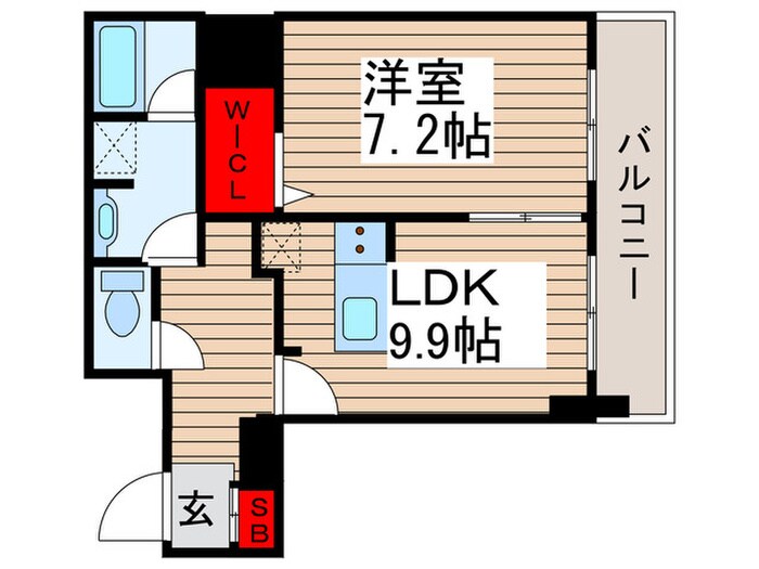 ﾛｲﾔﾙﾊﾟｰｸｽﾀﾜｰ南千住の物件間取画像