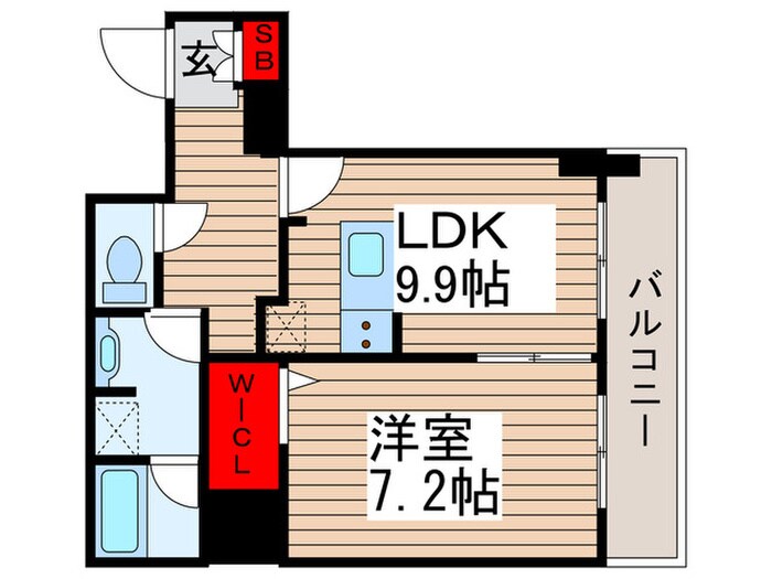 ﾛｲﾔﾙﾊﾟｰｸｽﾀﾜｰ南千住の物件間取画像