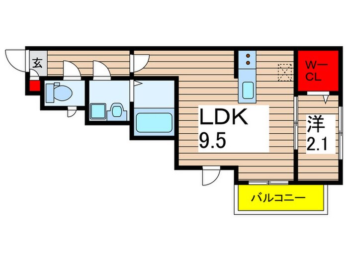 セミカ千葉寺の物件間取画像