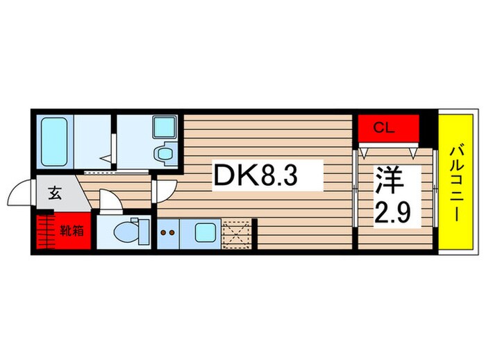 セミカ千葉寺の物件間取画像