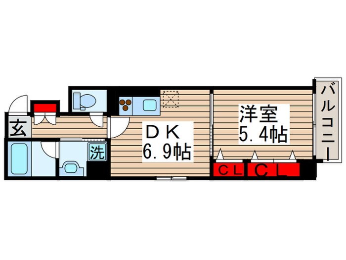 レスポワール　エフの物件間取画像