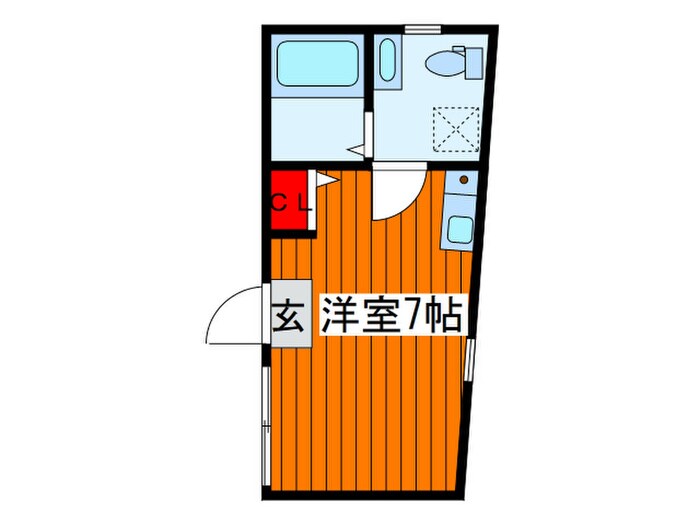 CAMPの物件間取画像