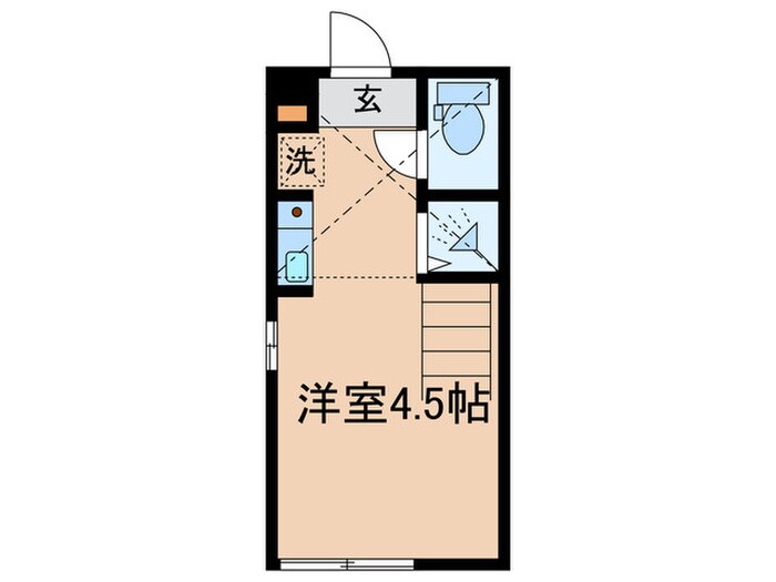 ハーモニーテラス菊名の物件間取画像