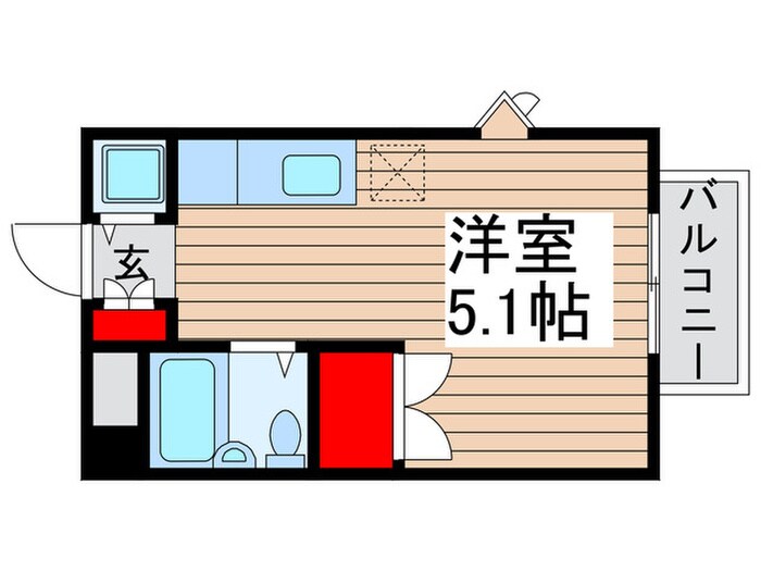 メゾンド・貝塚の物件間取画像