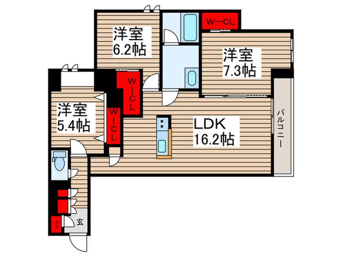 仮)アティチュードの物件間取画像