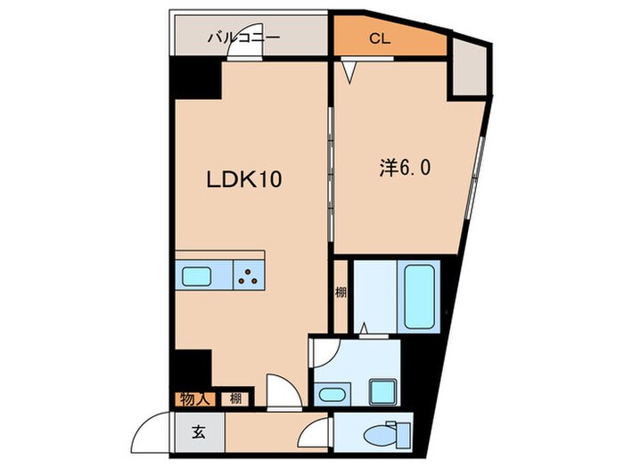 仮）赤羽二丁目新築共同住宅計画の物件間取画像