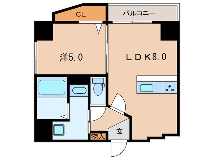 仮）赤羽二丁目新築共同住宅計画の物件間取画像