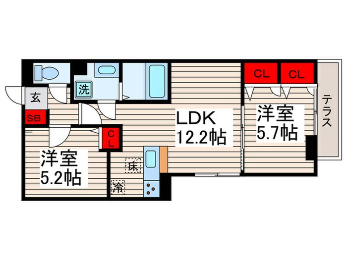 仮)足立区興野2丁目28PJの物件間取画像