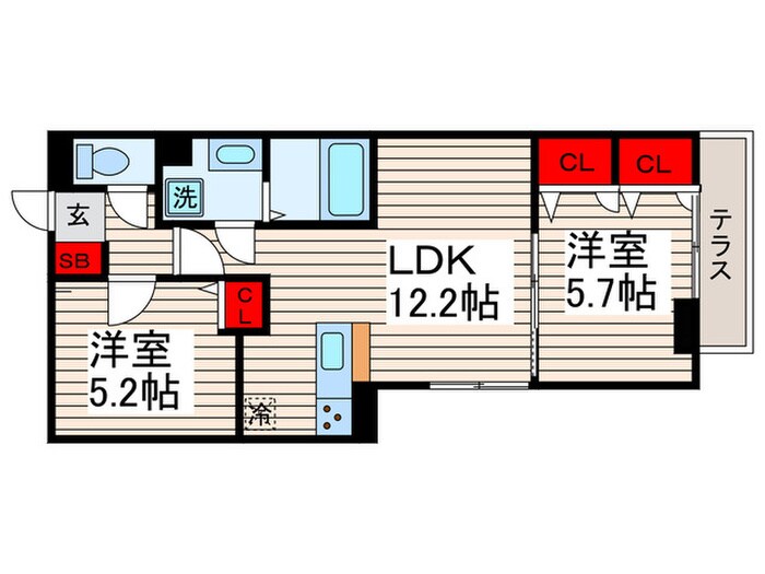 仮)足立区興野2丁目28PJの物件間取画像