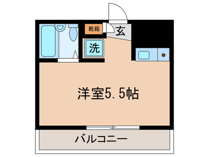 陣屋ハイツ（108）の物件間取画像