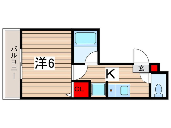 イーグルⅠの物件間取画像