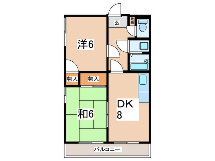 相南ビルの物件間取画像