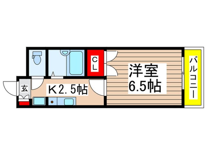 グランデ丸山台の物件間取画像