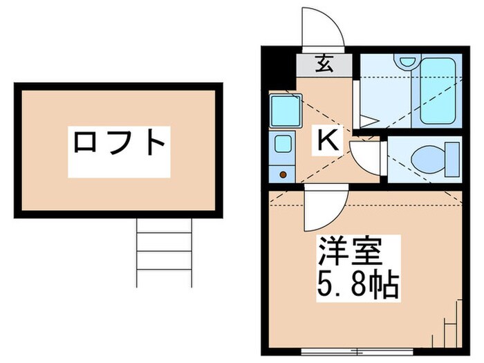 グリーンクレストの物件間取画像