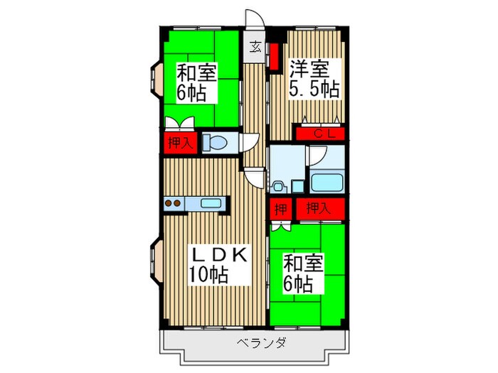 ルーラルヤカタの物件間取画像